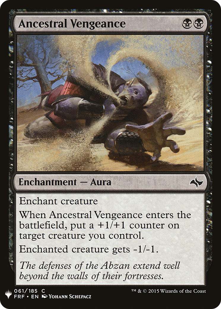 Ancestral Vengeance [Mystery Booster]-1