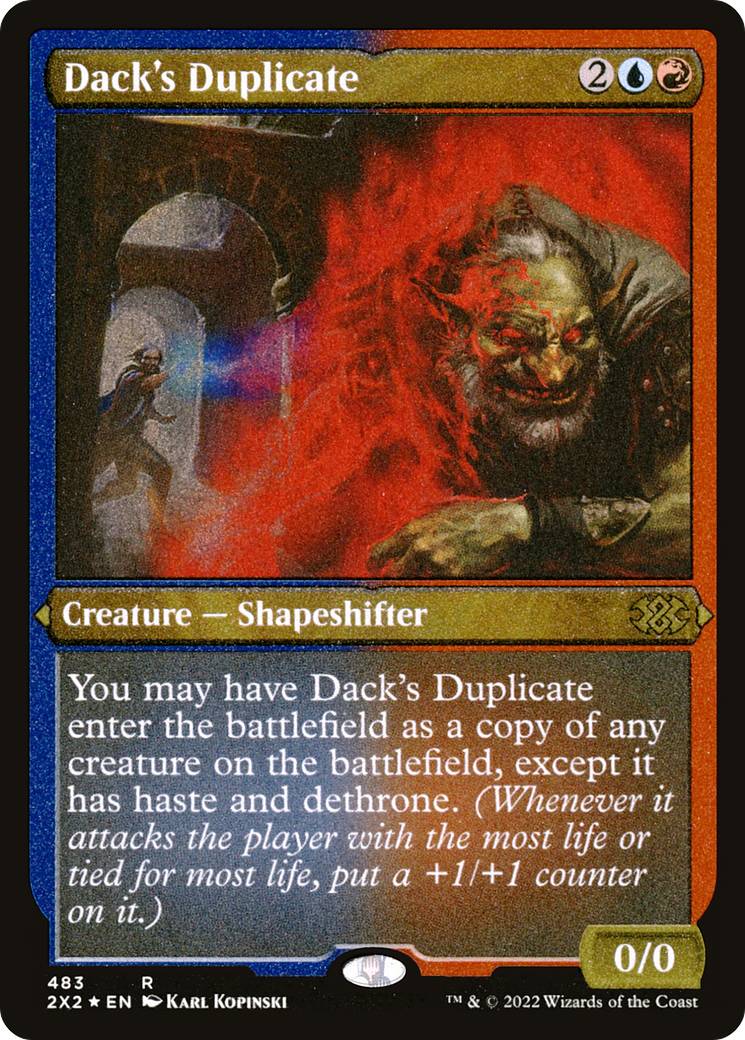 Dack's Duplicate (Foil Etched) [Double Masters 2022]-1