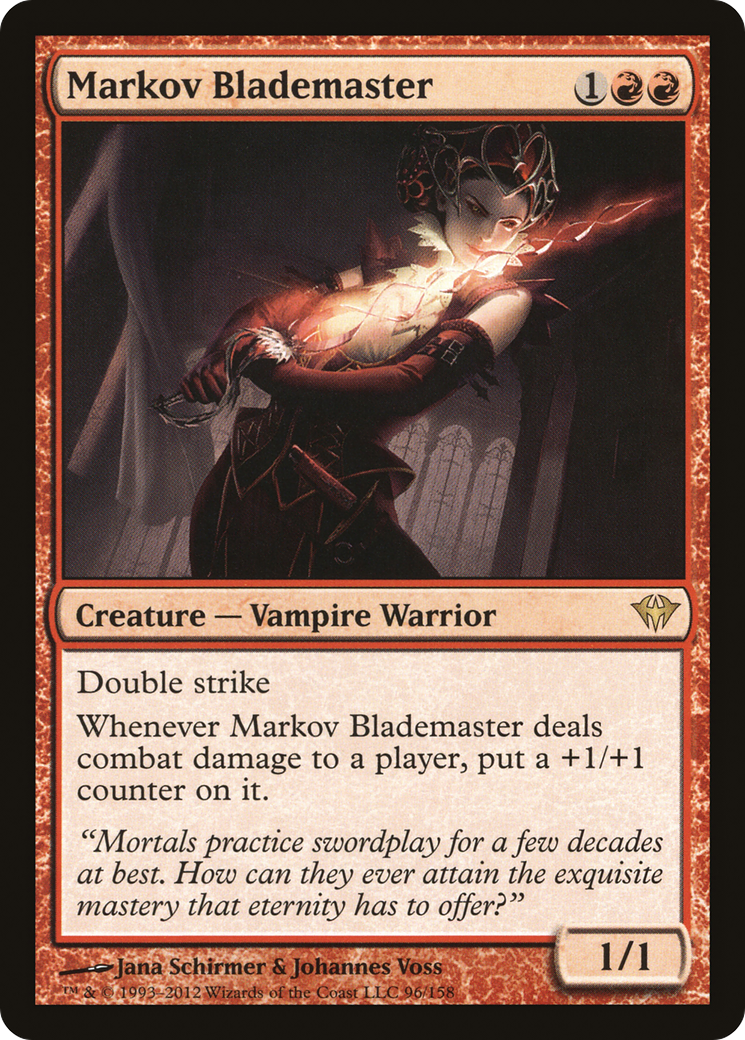 Markov Blademaster [Dark Ascension]-1