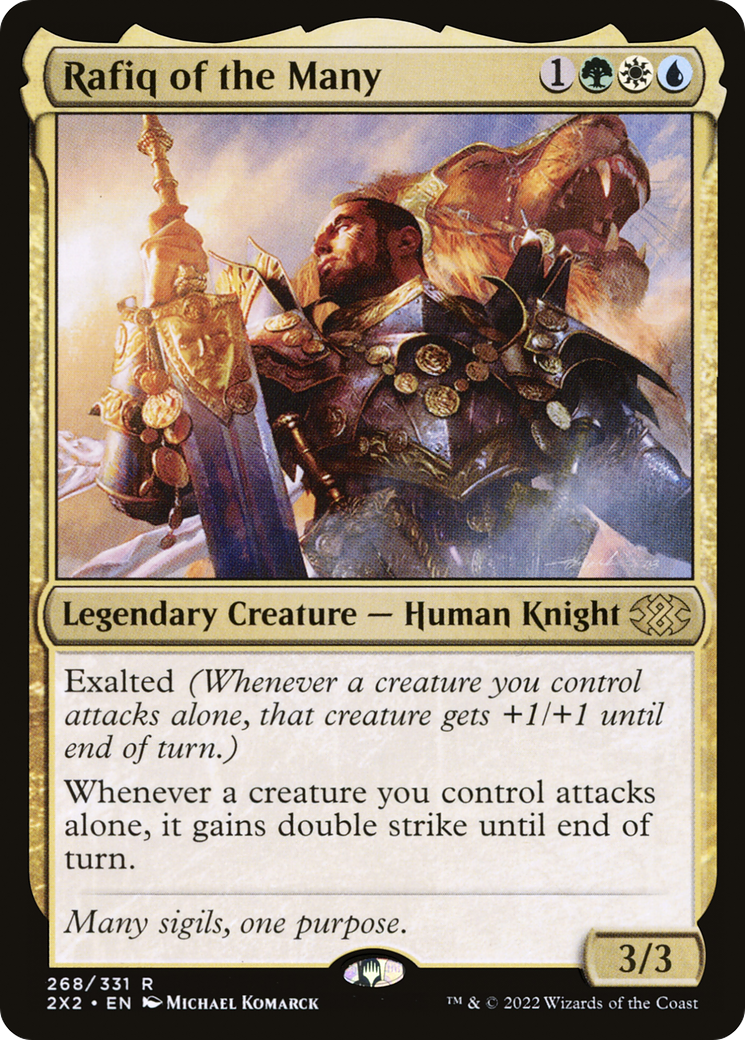 Rafiq of the Many [Double Masters 2022]-1