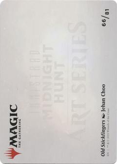 Old Stickfingers // Old Stickfingers (AMID-066) - Midnight Hunt Art Series (Borderless) Foil-2