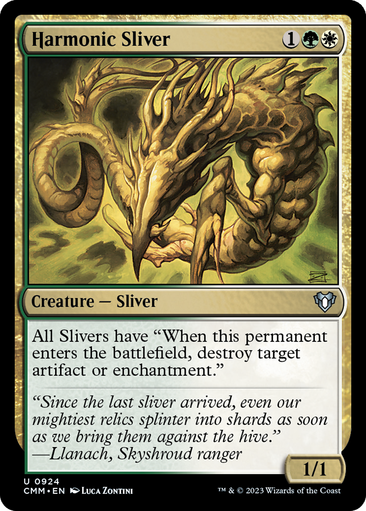 Harmonic Sliver [Commander Masters]-1