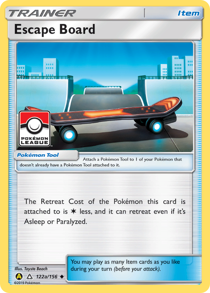 Escape Board (122a/156) (League Promo) [Sun & Moon: Ultra Prism]-1