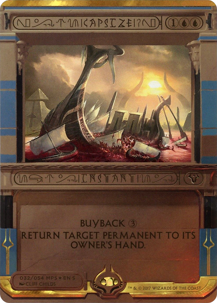 Capsize (Invocation) [Amonkhet Invocations]-1