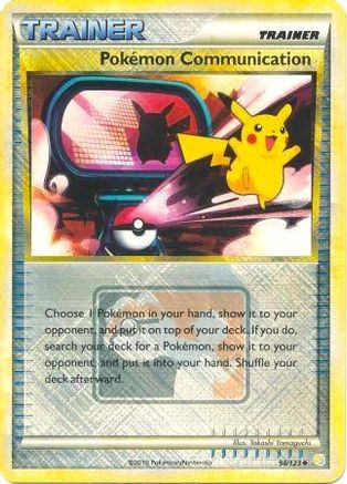 Pokemon Communication (98/123) (League Promo) [HeartGold & SoulSilver: Base Set]-1