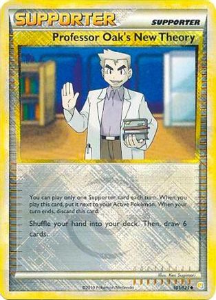 Professor Oak's New Theory (101/123) (League Promo) [HeartGold & SoulSilver: Base Set]-1