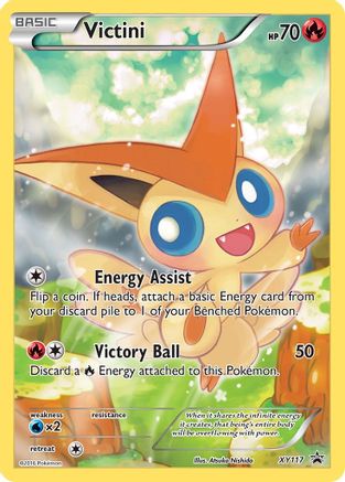 Victini (XY117) [XY: Black Star Promos]-1