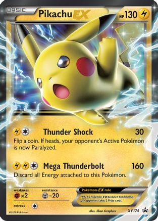 Pikachu EX (XY174) [XY: Black Star Promos]-1