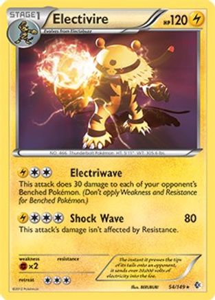 Electivire (54/149) (Theme Deck Exclusive) [Black & White: Boundaries Crossed]-1