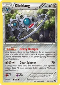 Klinklang (73/114) (Theme Deck Exclusive) [XY: Steam Siege]-1
