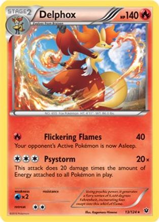 Delphox (13/124) (Theme Deck Exclusive) [XY: Fates Collide]-1