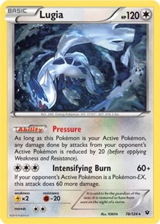 Lugia (78/124) (Theme Deck Exclusive) [XY: Fates Collide]-1