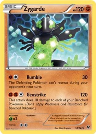 Zygarde (53/124) (Theme Deck Exclusive) [XY: Fates Collide]-1