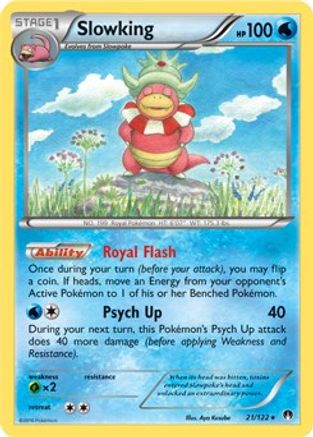 Slowking (21/122) (Theme Deck Exclusive) [XY: BREAKpoint]-1