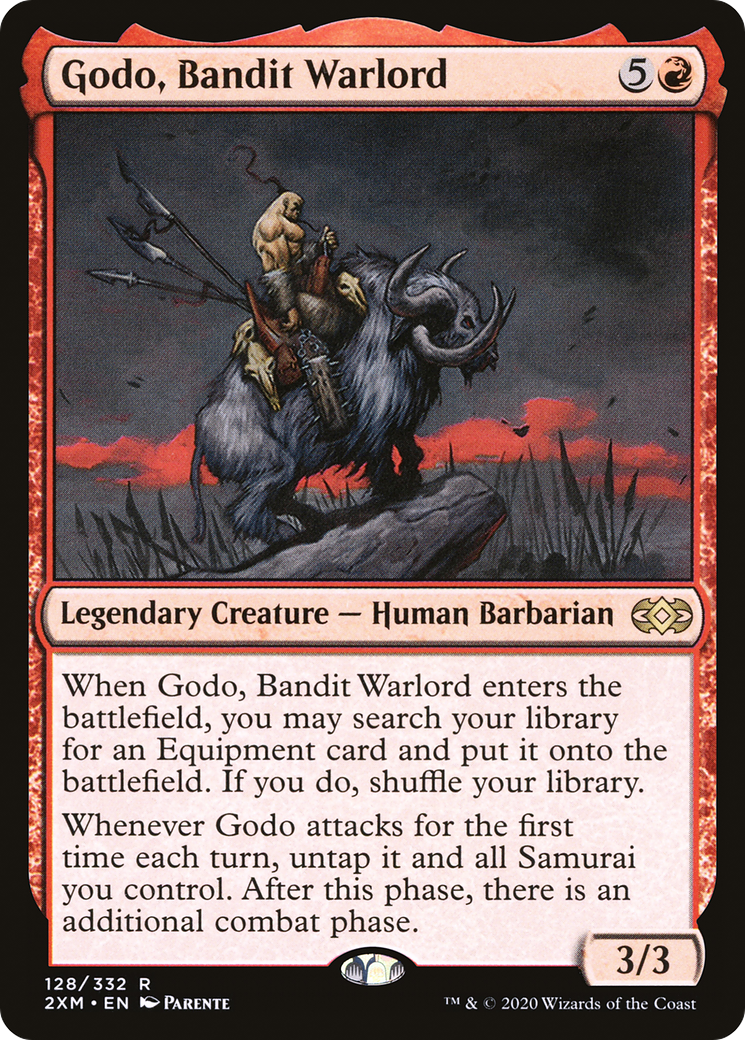 Godo, Bandit Warlord [Double Masters]-1