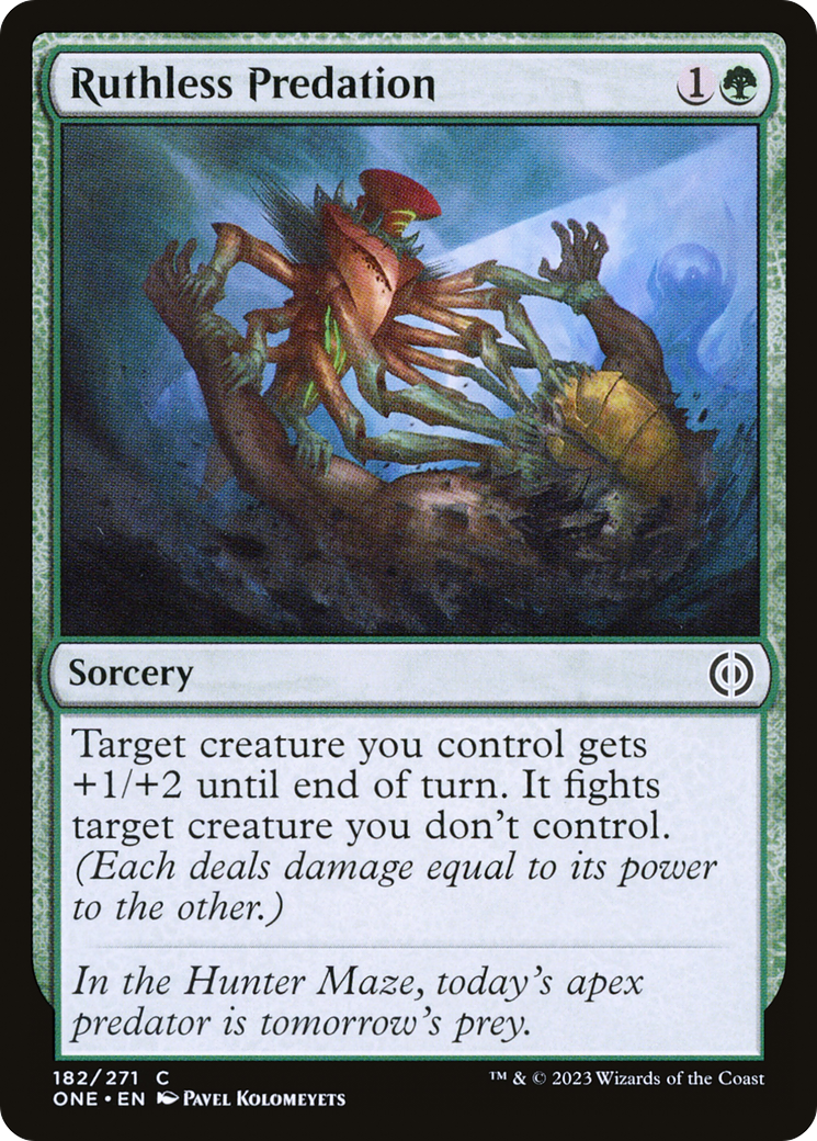 Ruthless Predation [Phyrexia: All Will Be One]-1