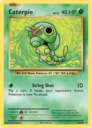 Caterpie (3/108) [XY: Evolutions]-1