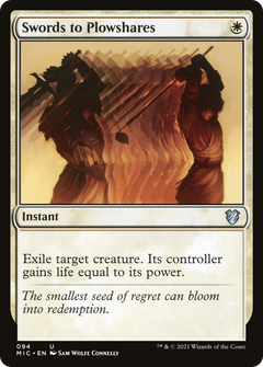 Swords to Plowshares [Innistrad: Midnight Hunt Commander]-1