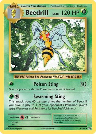 Beedrill (7/108) [XY: Evolutions]-1