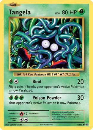 Tangela (8/108) [XY: Evolutions]-1
