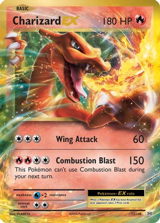 Charizard EX (12/108) [XY: Evolutions]-1