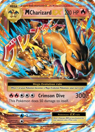 M Charizard EX (13/108) [XY: Evolutions]-1