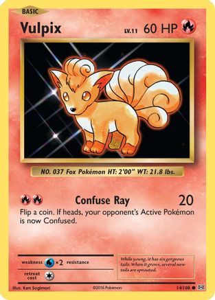 Vulpix (14/108) [XY: Evolutions]-1