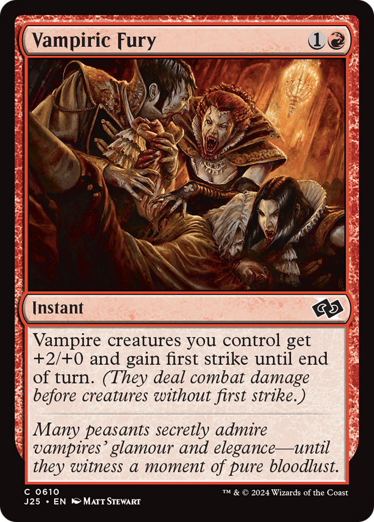Vampiric Fury [Foundations Jumpstart]-1