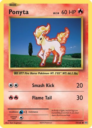 Ponyta (19/108) [XY: Evolutions]-1