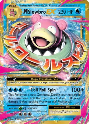 M Slowbro EX (27/108) [XY: Evolutions]-1