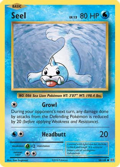 Seel (28/108) [XY: Evolutions]-1