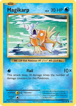 Magikarp (33/108) [XY: Evolutions]-1