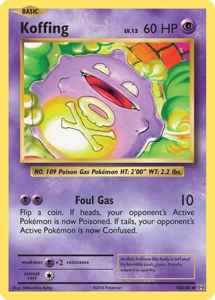 Koffing (50/108) [XY: Evolutions]-1