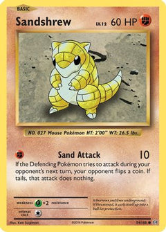 Sandshrew (54/108) [XY: Evolutions]-1