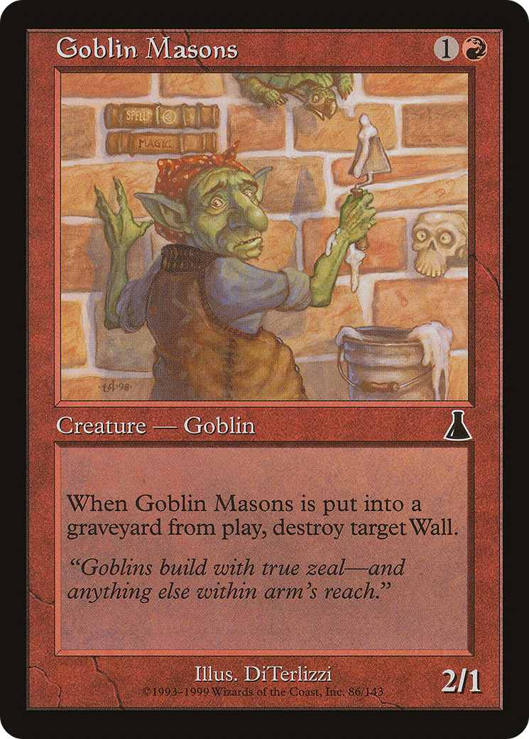 Goblin Masons [Urza's Destiny]-1
