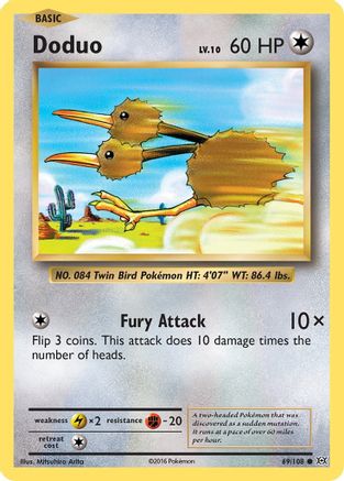 Doduo (69/108) [XY: Evolutions]-1