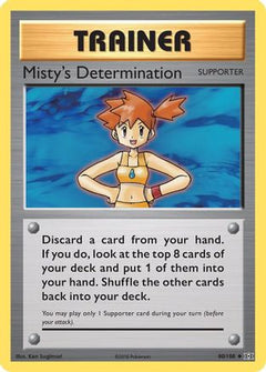 Misty's Determination (80/108) [XY: Evolutions]-1