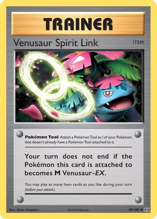 Venusaur Spirit Link (89/108) [XY: Evolutions]-1