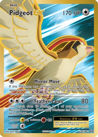Pidgeot EX (104/108) [XY: Evolutions]-1