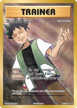 Brock's Grit (107/108) [XY: Evolutions]-1
