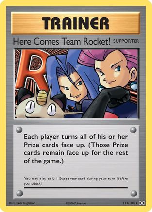 Here Comes Team Rocket! (113/108) [XY: Evolutions]-1