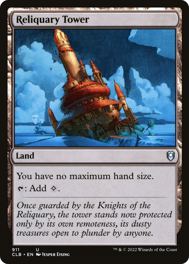 Reliquary Tower [Commander Legends: Battle for Baldur's Gate]-1