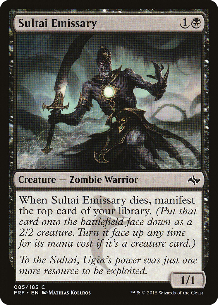 Sultai Emissary [Fate Reforged]-1