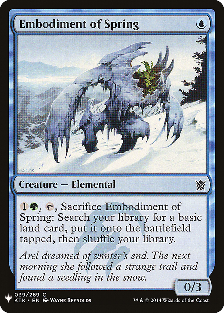 Embodiment of Spring [Mystery Booster]-1
