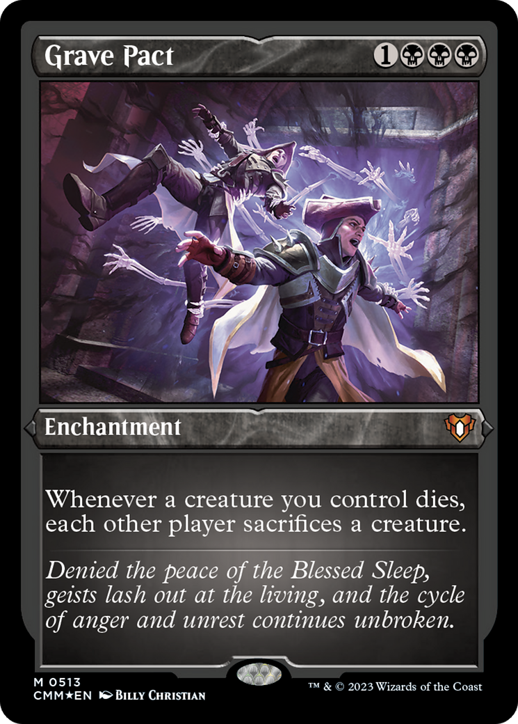 Grave Pact (Foil Etched) [Commander Masters]-1