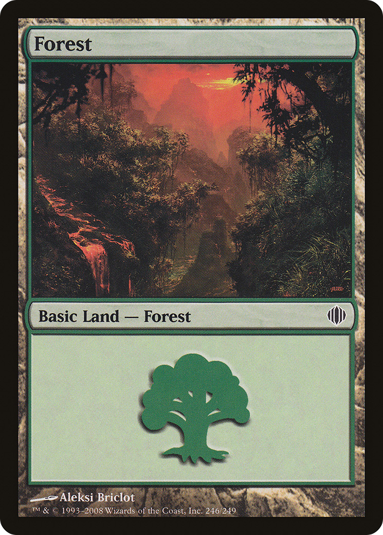 Forest (246) [Shards of Alara]-1