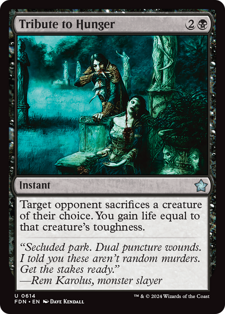Tribute to Hunger [Foundations]-1