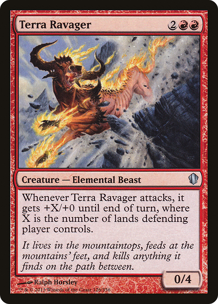 Terra Ravager [Commander 2013]-1