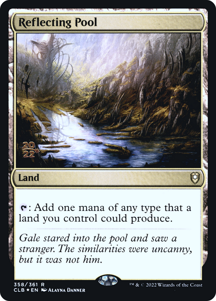 Reflecting Pool [Commander Legends: Battle for Baldur's Gate Prerelease Promos]-1
