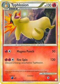 Typhlosion (32/123) (Theme Deck Exclusive) [HeartGold & SoulSilver: Base Set]-1
